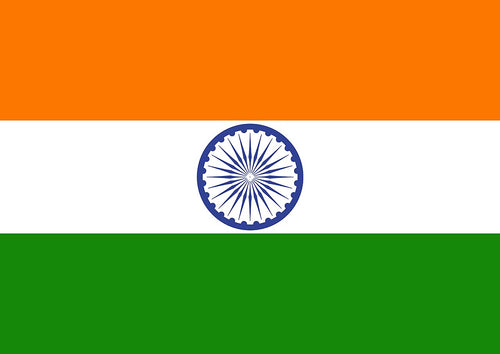 India national flag with Ashoka Chakra made from 100% polyester Mini Matt fabric