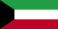 Kuwait national flag made from 100% polyester Mini Matt fabric
